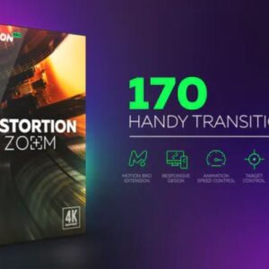 Distortion Zoom Transitions