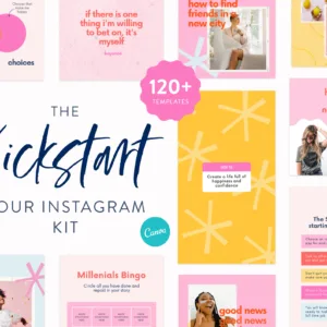 Social Media Marketing Mega Bundle for Canva